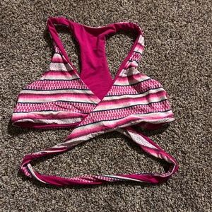 Reversible Ripcurl cross body swim top